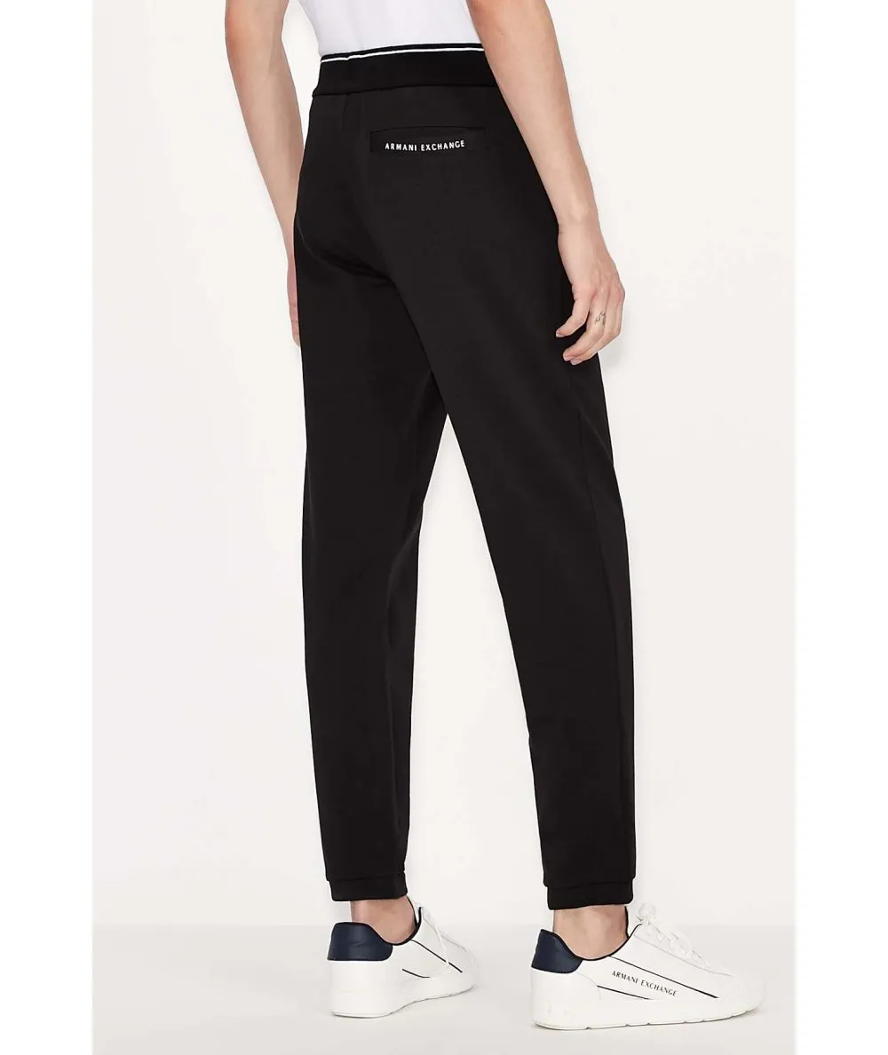 ARMANI EXCHANGE UOMO--Pantaloni jogger con fascia in vita