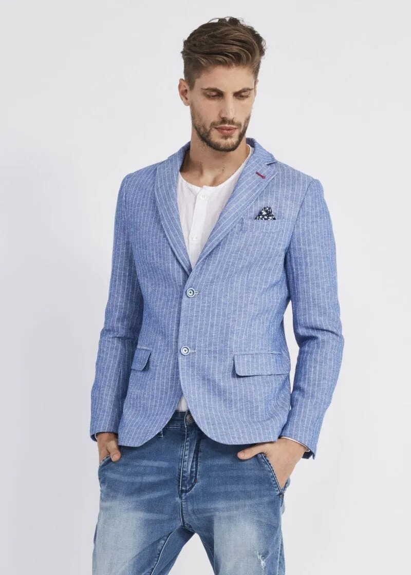 Blazer gessato