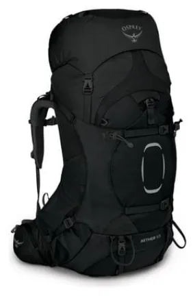 Borsa da escursionismo Osprey Aether 65 Nera