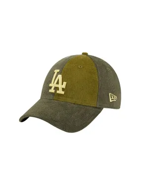 Cappellino verde oliva Cord 9Forty dei Los Angeles Dodgers di New Era