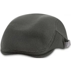 Cappello classico uomo traspirante grigio scuro