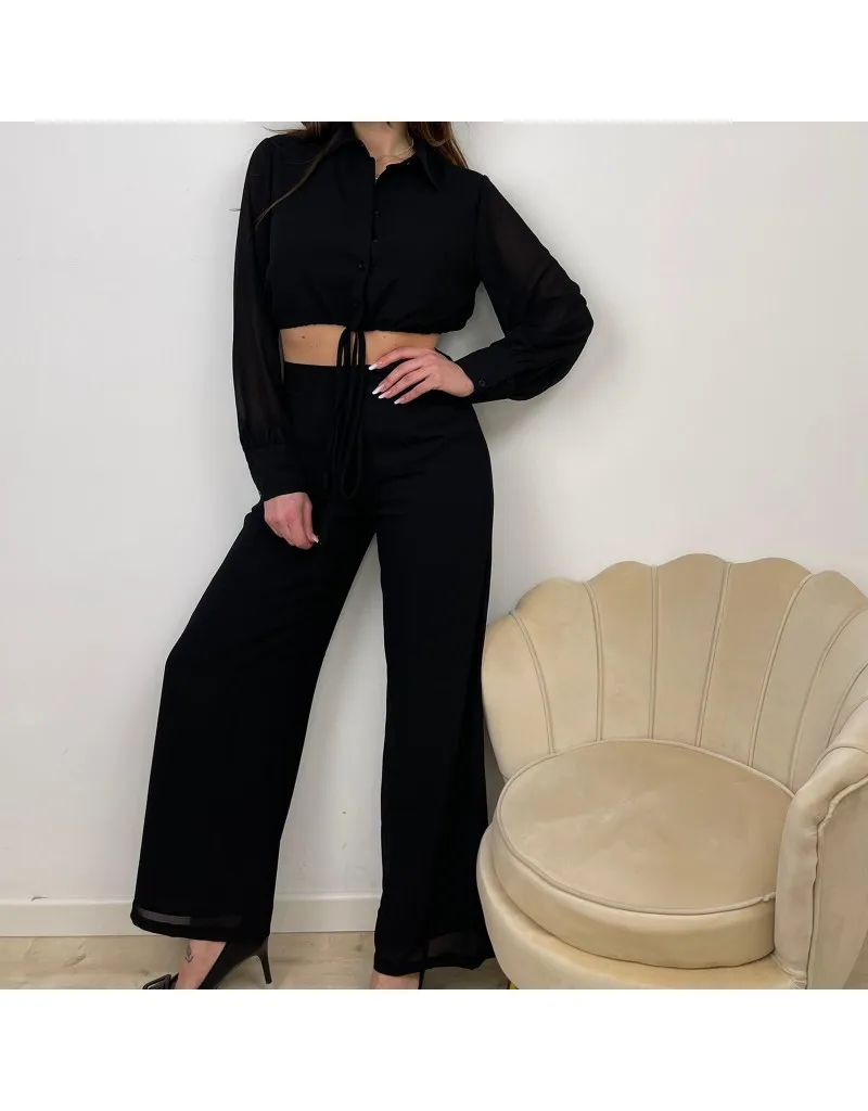 CO ORD SET NEW BLACK