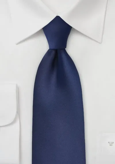 Cravatta XXL blu marino