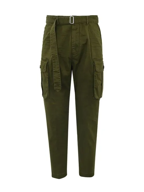 DSQUARED2     Pantaloni cargo in cotone