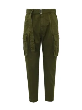 DSQUARED2     Pantaloni cargo in cotone