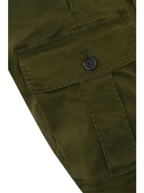 DSQUARED2     Pantaloni cargo in cotone