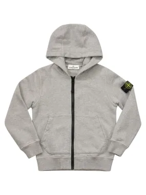 Felpa con cappuccio e Badge Stone Island