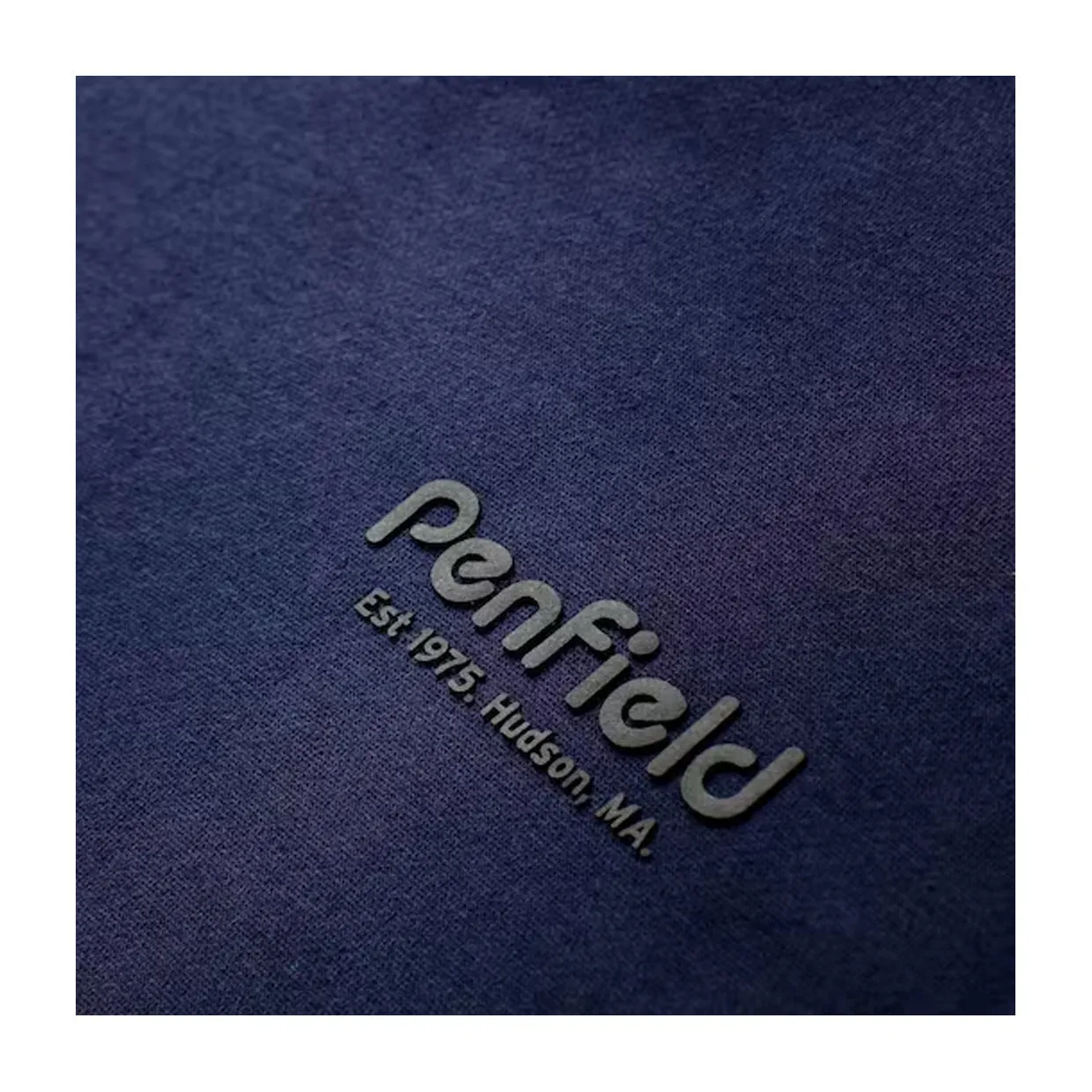 Felpa Penfield Hudson Script Blu Navy