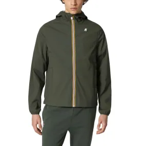 Giacca Jack Stretch Nylon Jersey Green Blackish