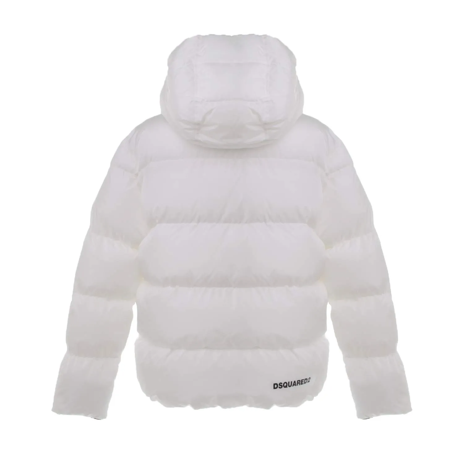 Giubbotto Unisex Bianco Con Dettagli Neri