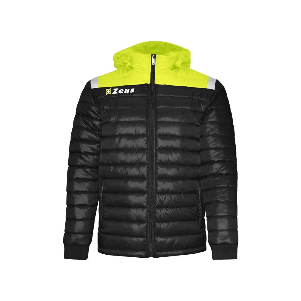 GIUBBOTTO VESUVIO NERO GIALLO FLUO ZEUS SPORT