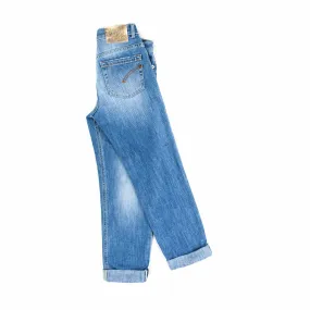 Jeans Con Bottoni Bambina Teen