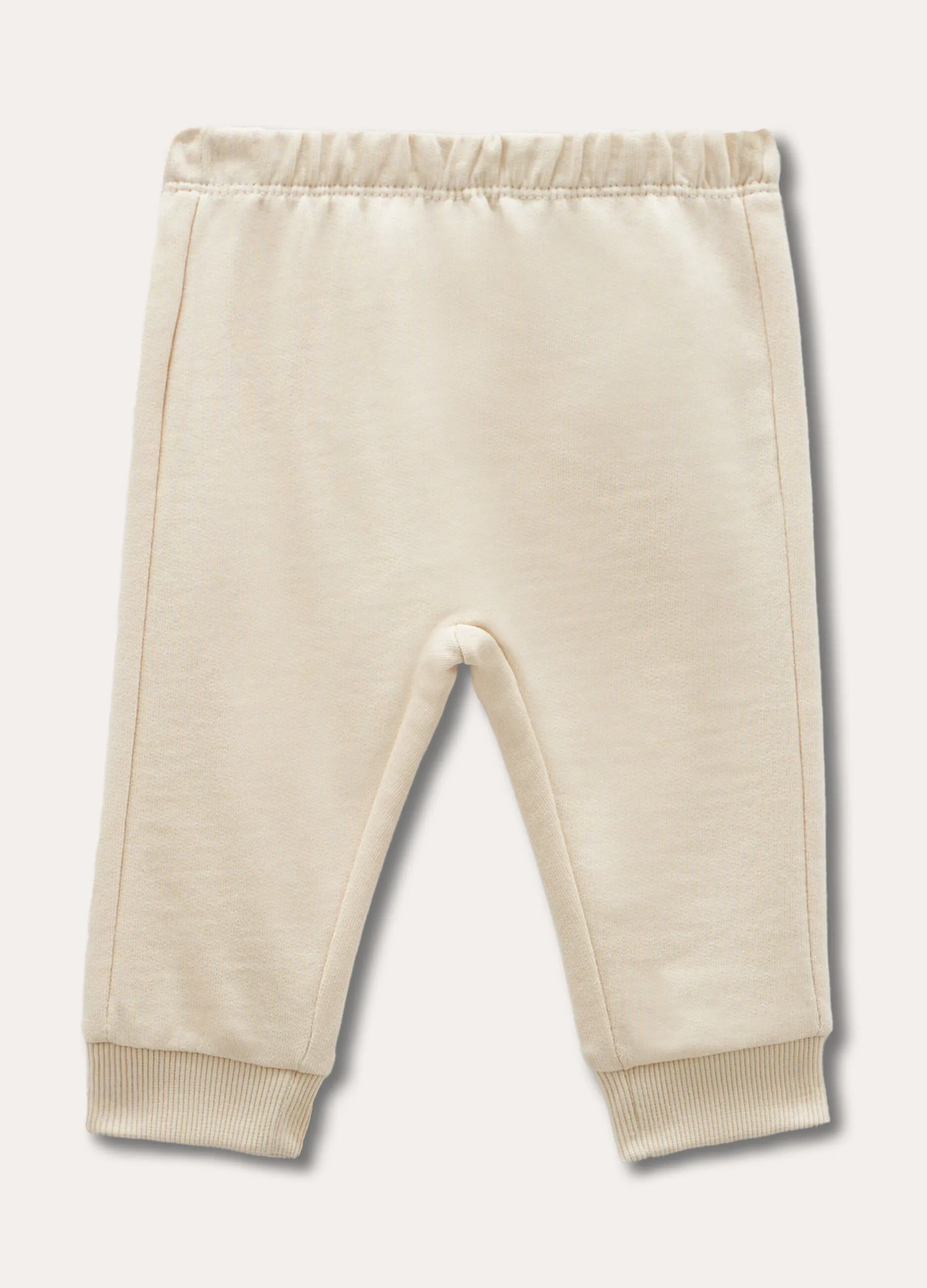 Jogger in puro cotone neonato