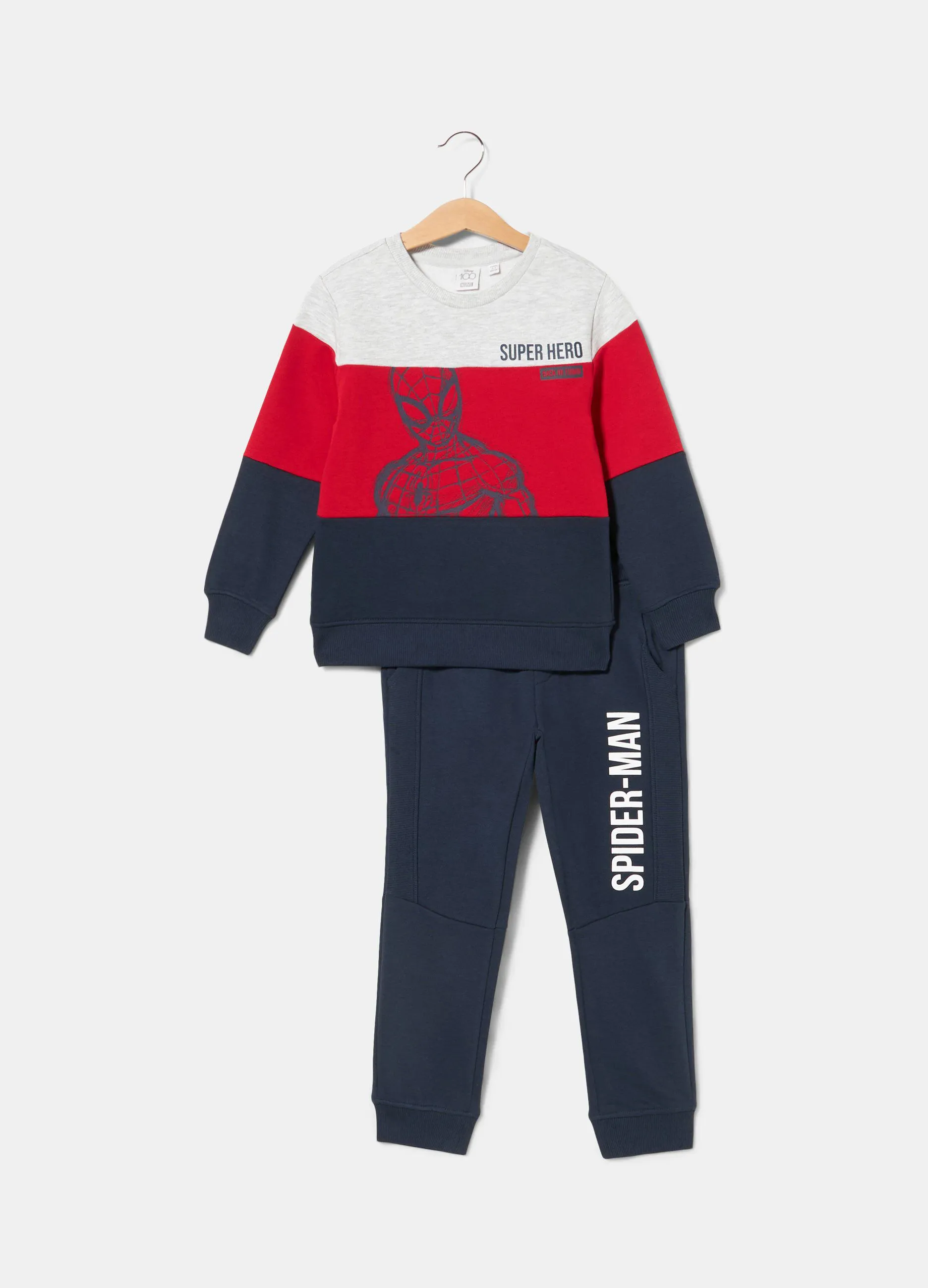 Jogger set in puro cotone bambino