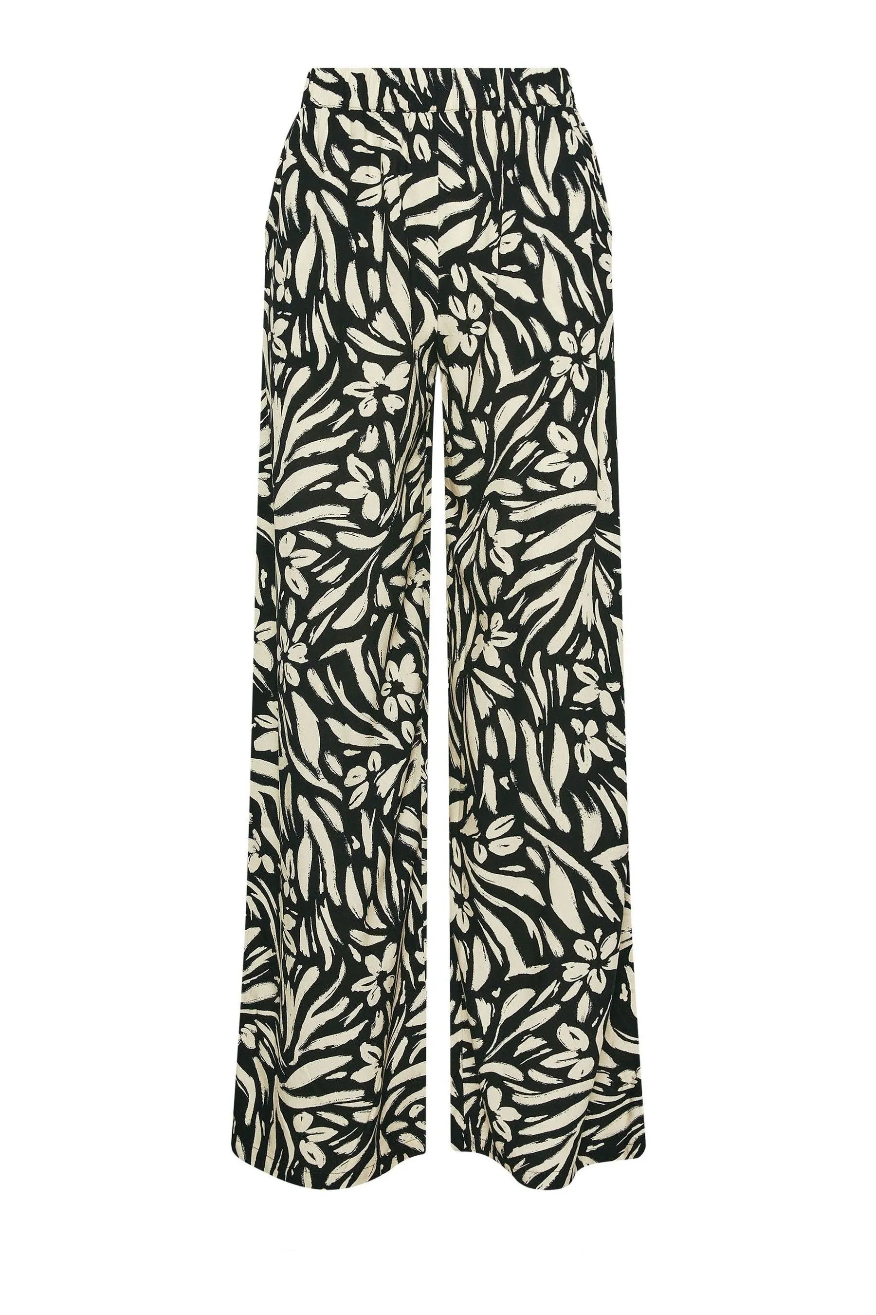 Long Tall Sally Floreale - Pantaloni a fondo ampio