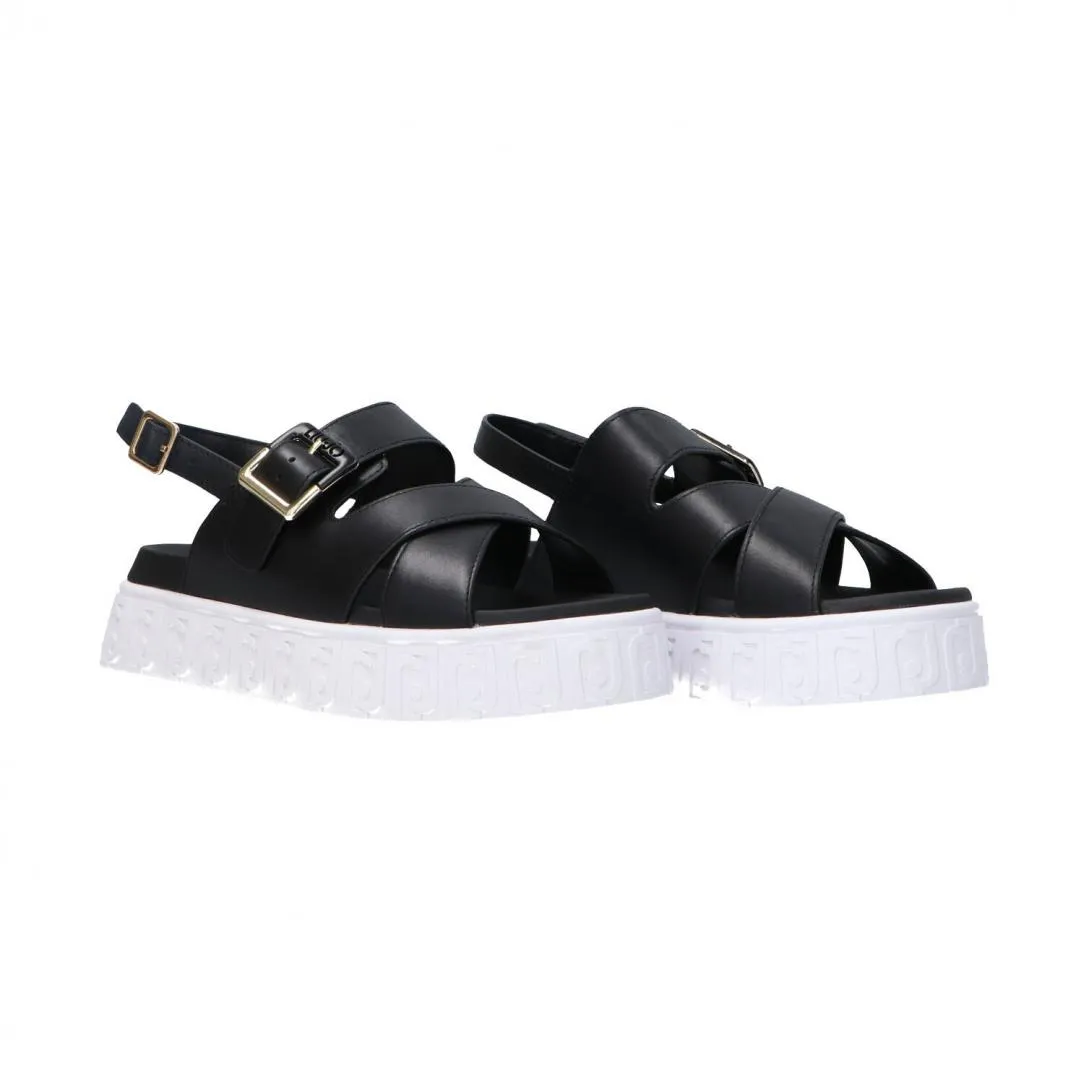 Lovely sandal 01 Nero