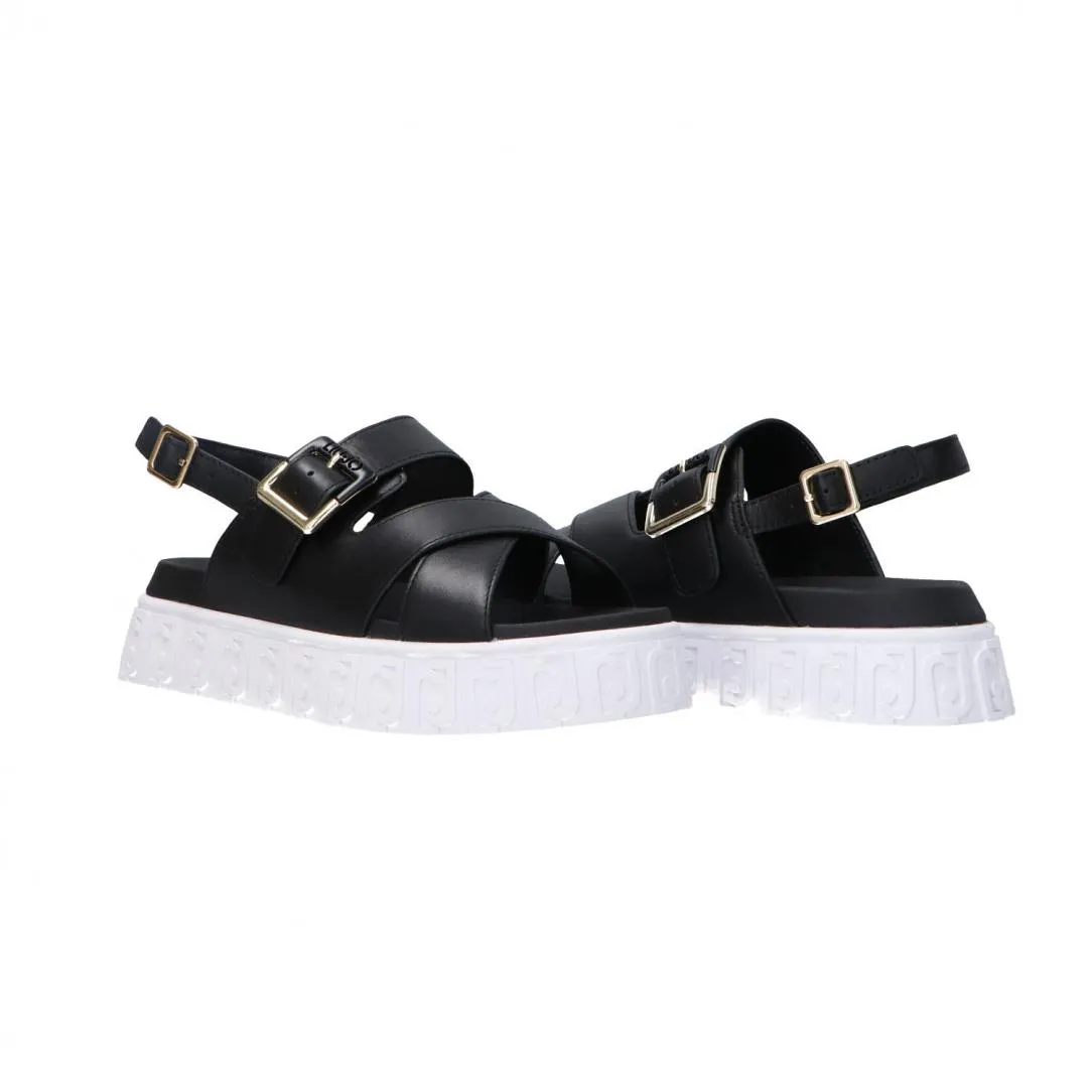 Lovely sandal 01 Nero