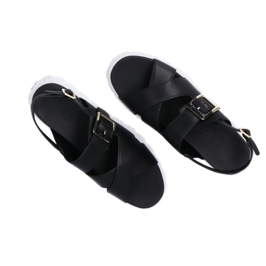 Lovely sandal 01 Nero