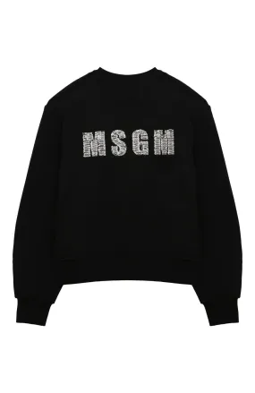 MSGM Felpa con logo 029226