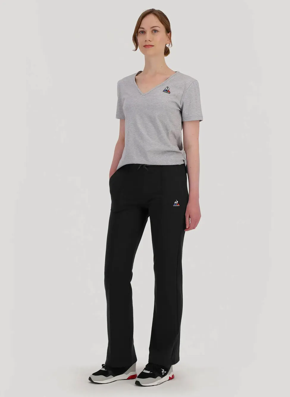 pantalone jogger flare essential