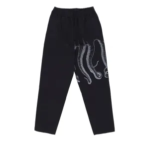 pantalone lungo uomo side jogger pant BLACK