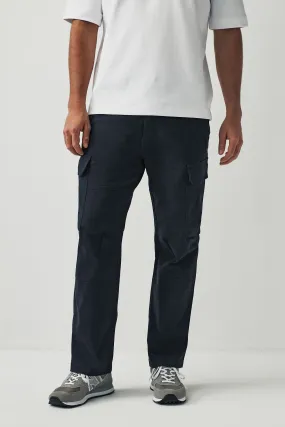 Pantaloni cargo in cotone Stretch    