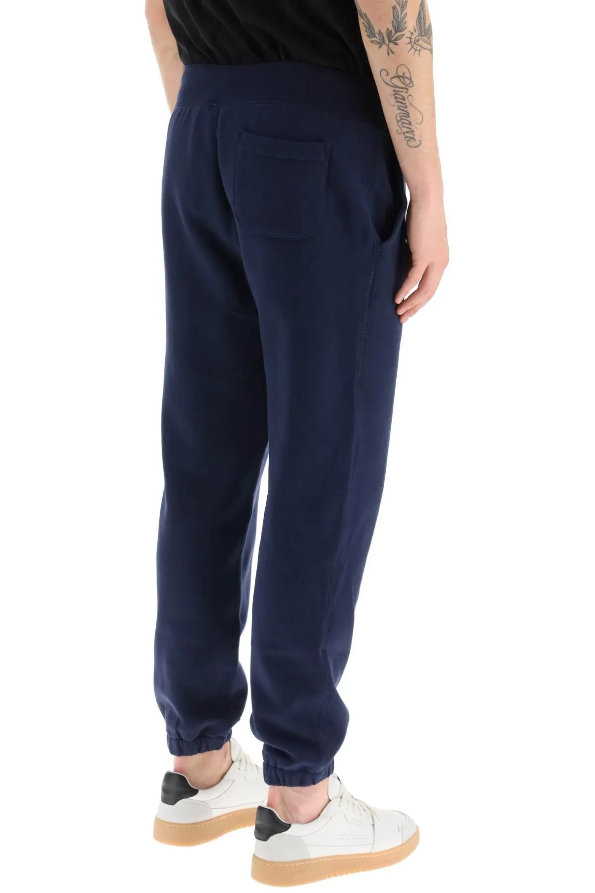 Pantaloni Jogger Con Logo Ricamato