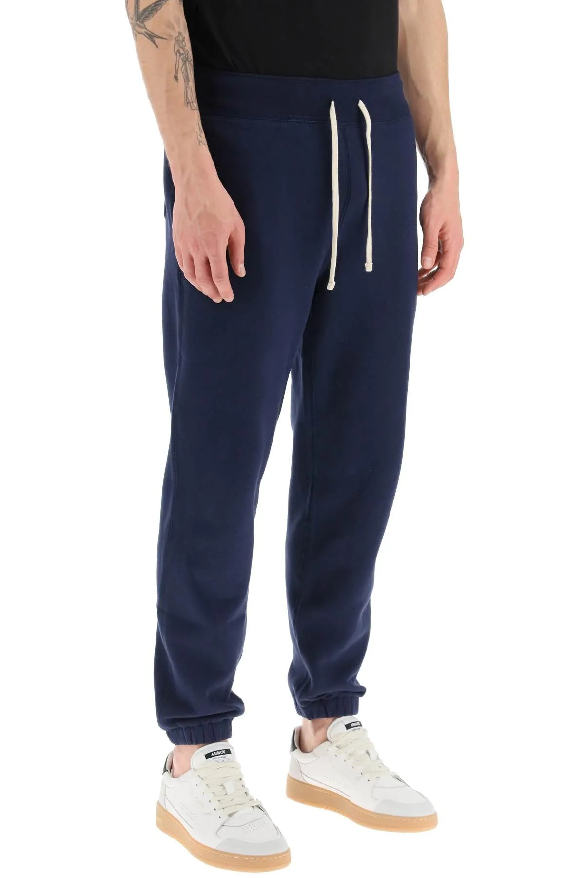 Pantaloni Jogger Con Logo Ricamato