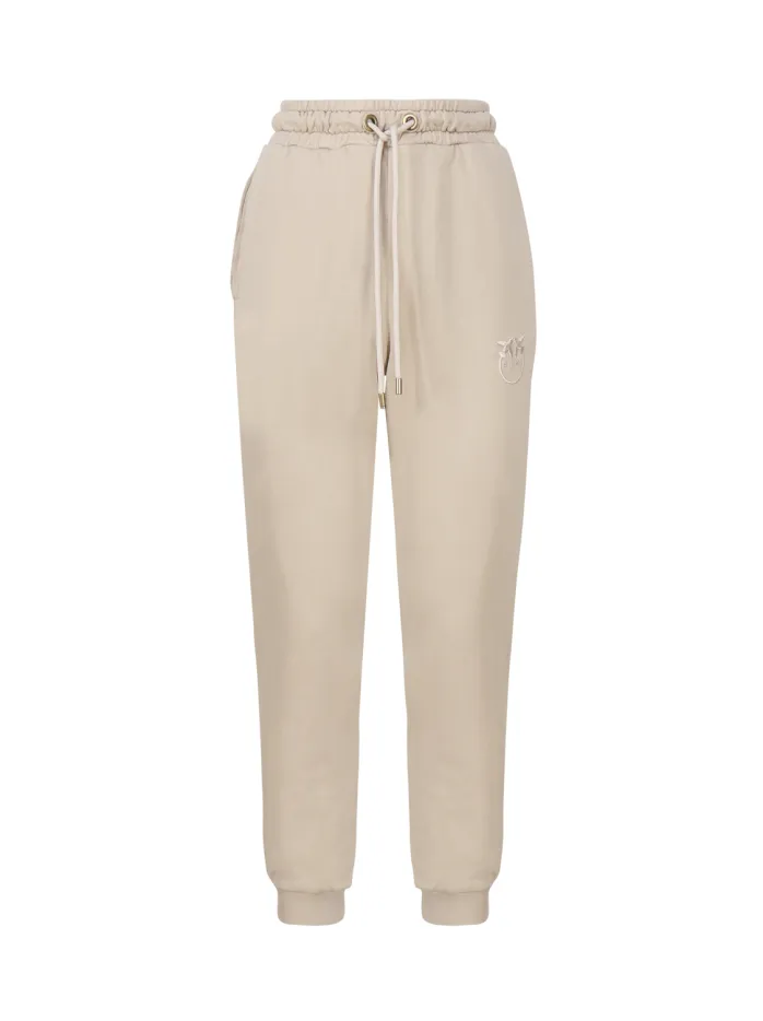 PANTALONI JOGGER CON RICAMO