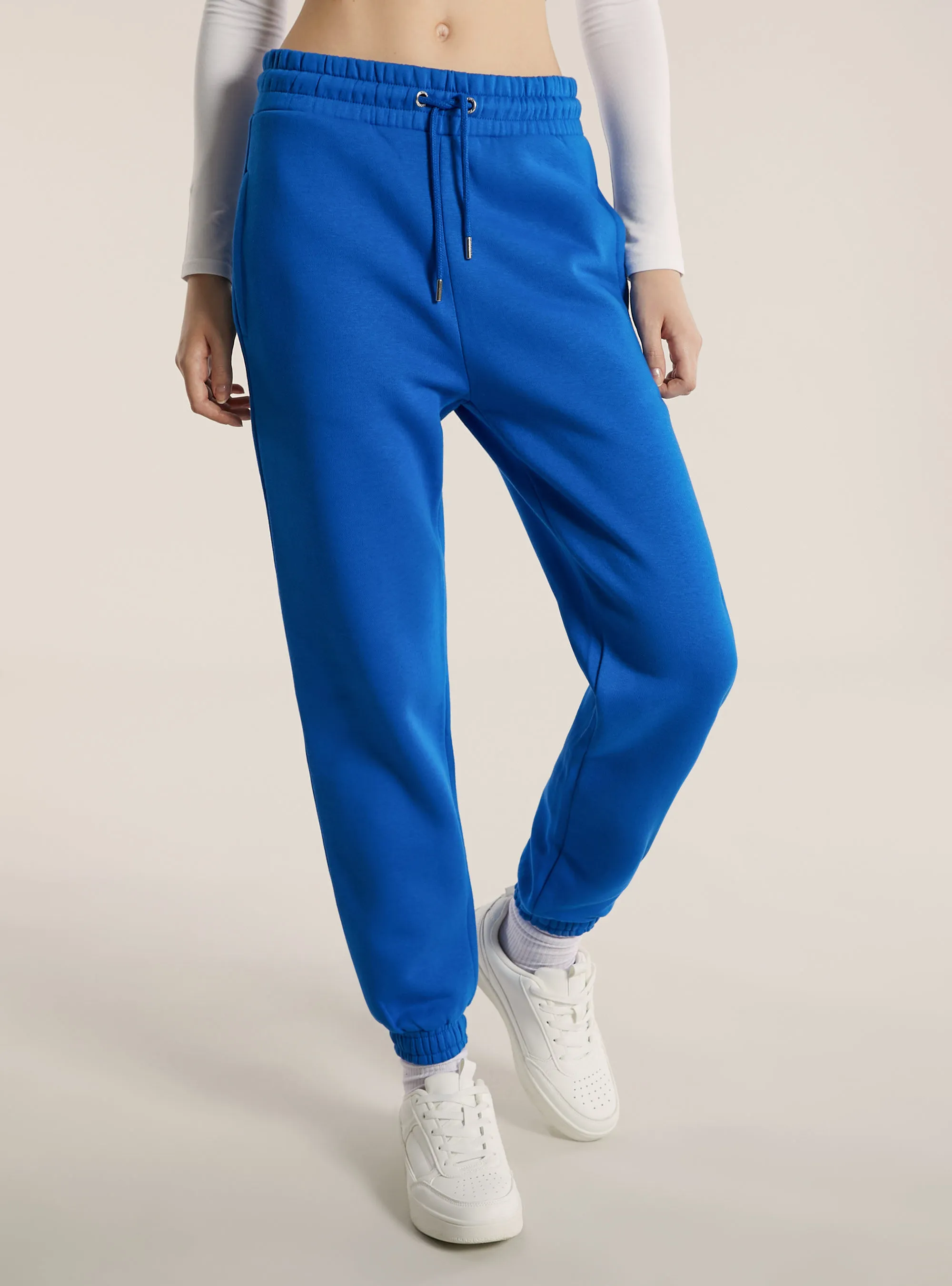 Pantaloni jogger in felpa