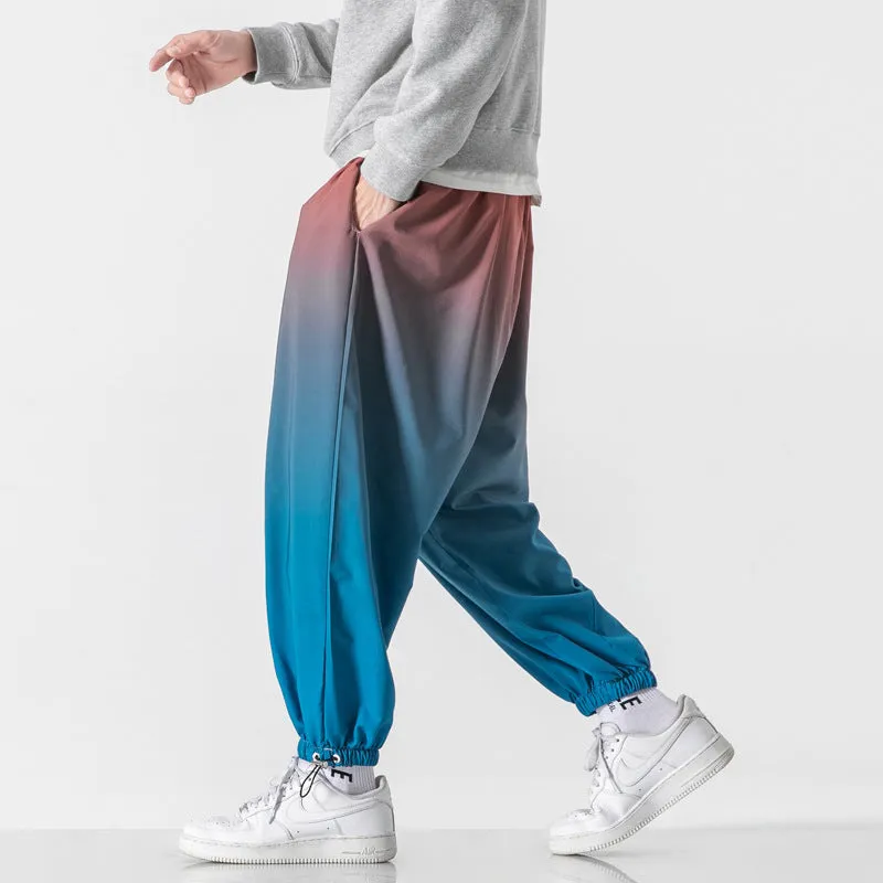 Pantaloni jogger sfumati casual estivi