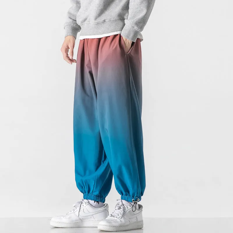 Pantaloni jogger sfumati casual estivi