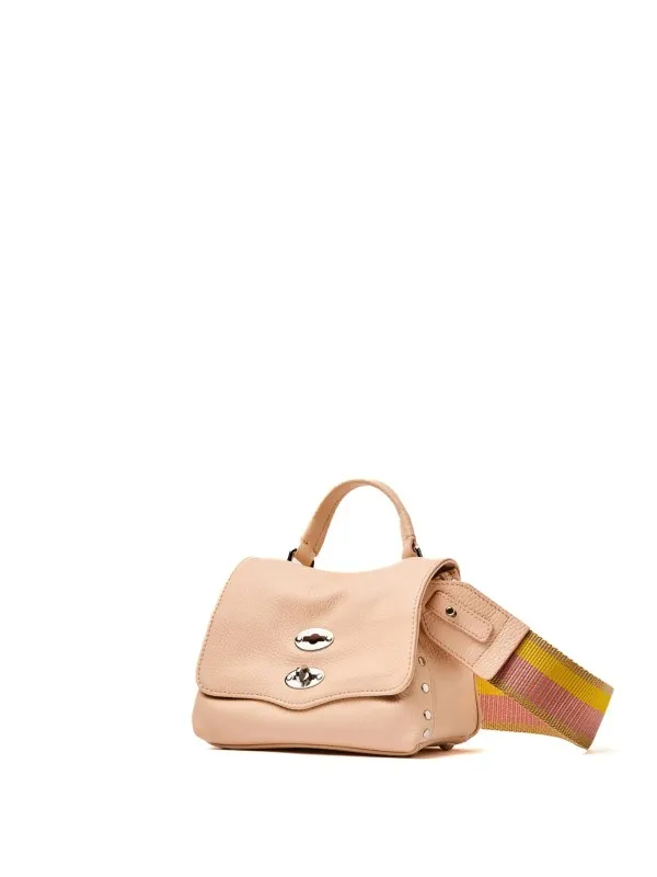 Pink Postina Daily Giorno bag with shoulder strap