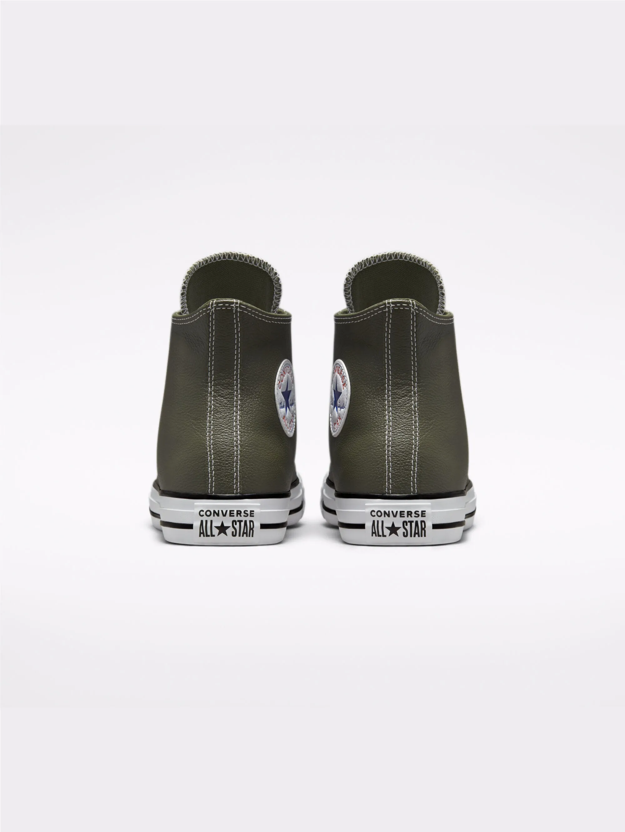 Sneakers in Pelle Martellata Verde