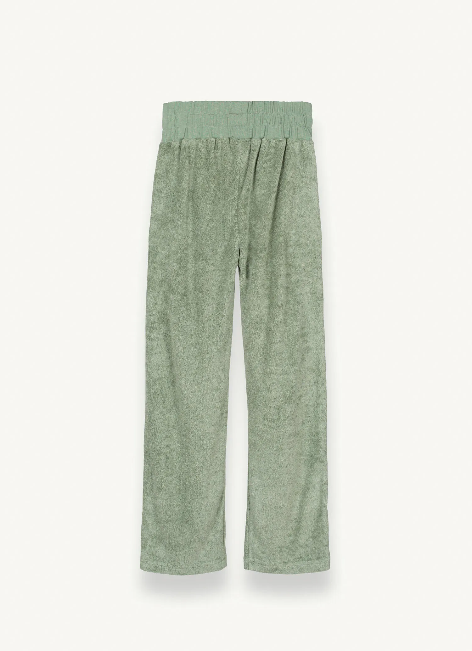 Soft chenille trousers