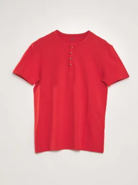 T-shirt in jersey - ROSSO