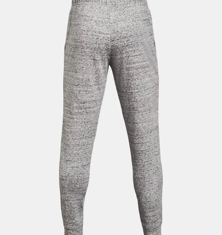 UNDER ARMOUR RIVAL TERRY JOGGER WHITE