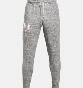 UNDER ARMOUR RIVAL TERRY JOGGER WHITE