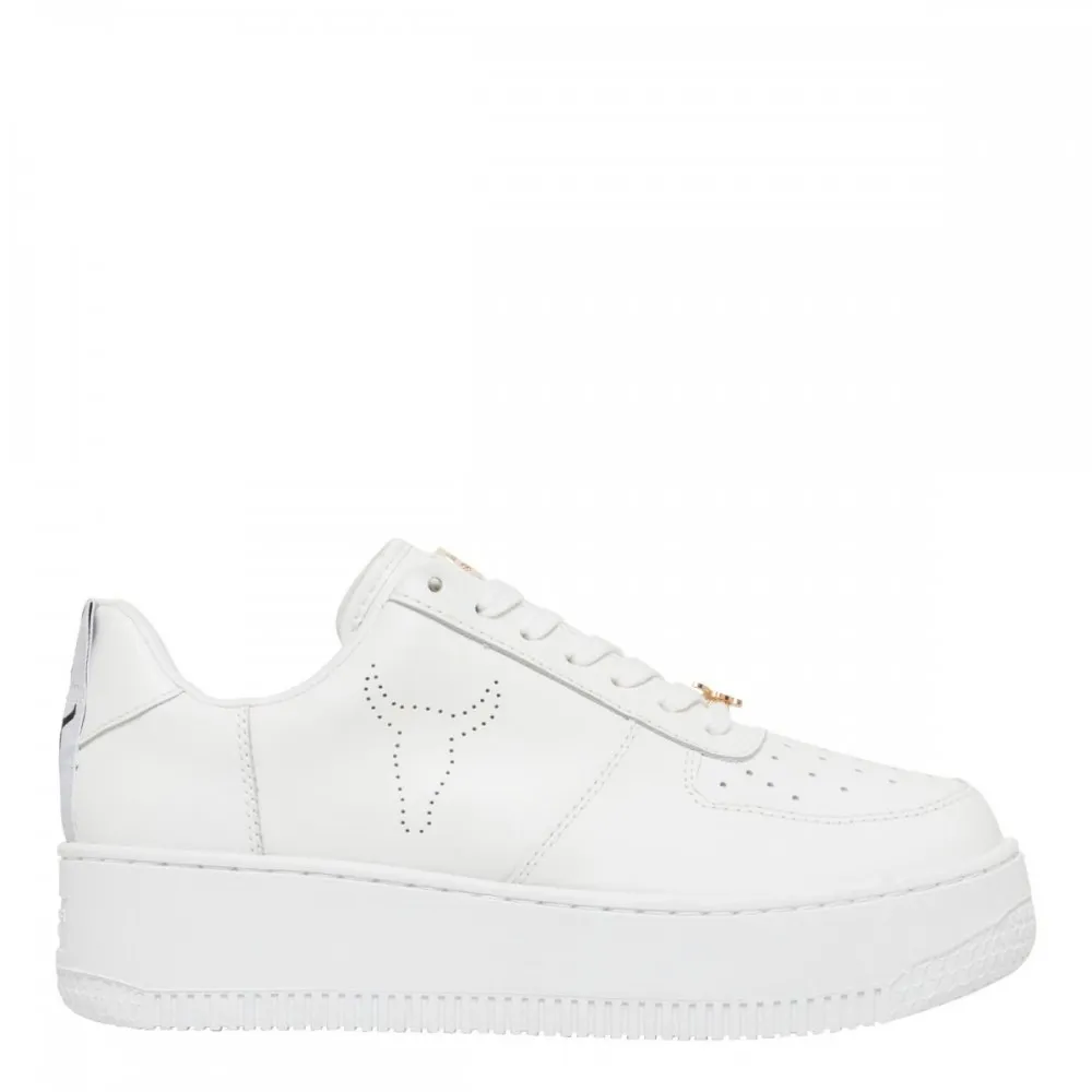 WINDSOR SMITH - RACERR WHITE LEATHER - RACERR-WHT