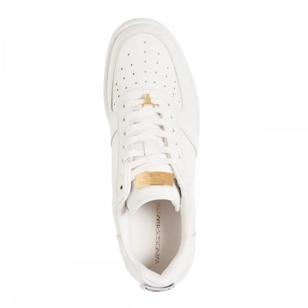 WINDSOR SMITH - RACERR WHITE LEATHER - RACERR-WHT